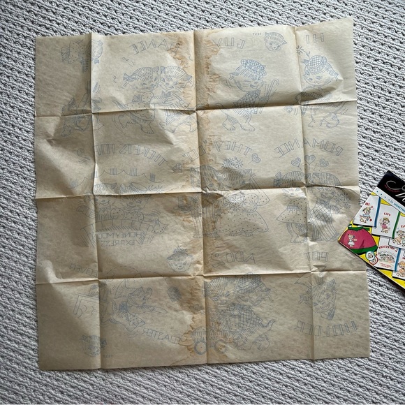 Vintage pair of Cross-stitch patterns uncut & ready to use or frame - Picture 6 of 9